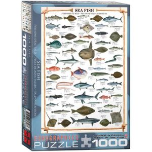 PUZZLE Puzzle Animaux - Eurographics - Mer Poisson - 1000