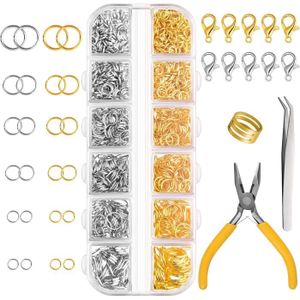 Breloques De Noël En Métal Argenté - Lot De 54 Pièces, Alliage, Pour Création De Bijoux Et Décorations DIY