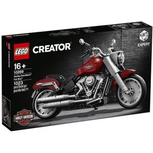 ASSEMBLAGE CONSTRUCTION Lego Creator - Harley Davidson - Fat Boy - 1023 pièces - 16 ans - Jouet
