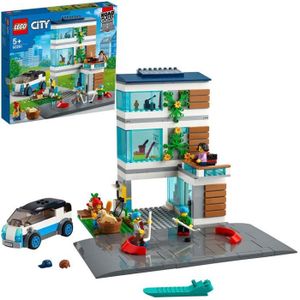 ASSEMBLAGE CONSTRUCTION LEGO® City 60291 La maison familiale, Jeu de const