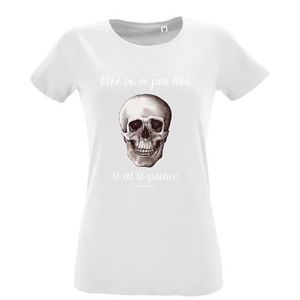 Blouse tete 2025 de mort femme