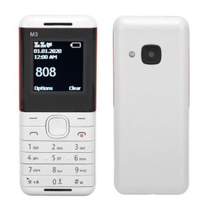 Téléphone portable Téléphone portable senior à gros boutons QIILU - D