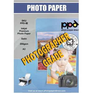PAPIER PHOTO PPD A3 x 50 Feuilles Papiers Photo Super Premium S