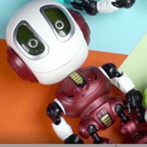 ROBOT - ANIMAL ANIMÉ VGEBY Mini jouet parlant de robot Mini Robot Parla