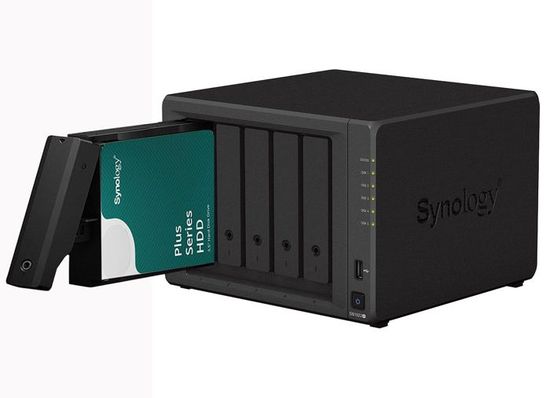 NAS Synology DS224+ 8 To (2x4 To) Avec Disques HAT3300 - 6 Go RAM, Processeur Quad-core, DSM Installé - 3