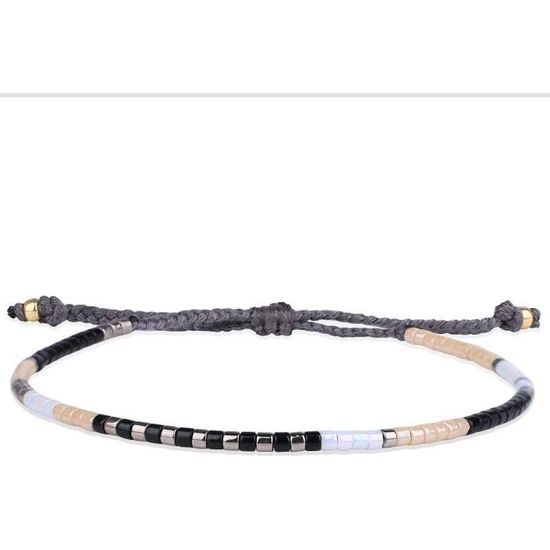 KELITCH Bracelets D'Amitié Cristaux Perles Miyuki - Lot De Bracelets Faits Main Élégants