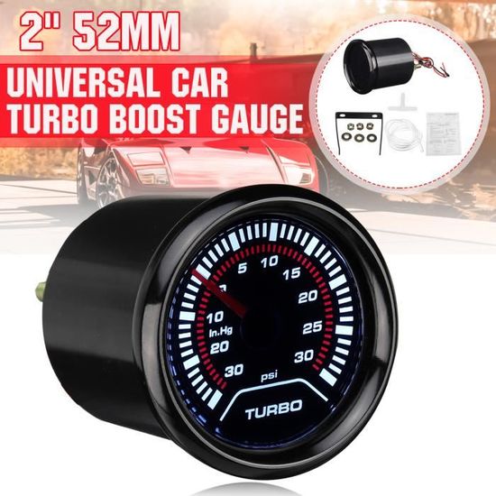 Manometro Pressione Turbo Digitale 2 Pollici - Misuratore Boost PSI LED 12V Per Auto - Foto 10