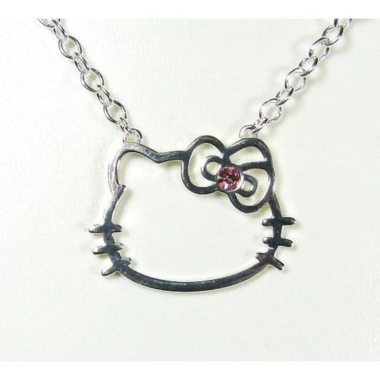 Pendentif en forme de coeur avec breloque Nouveau Rose Hello Kitty Pirate  Accessoire - Chine Breloque coeur et pendentif coeur prix