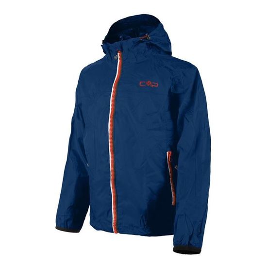 Veste De Pluie Enfant CMP Rain Fix Hood - Imperméable WP5000 - Capuche Fixe