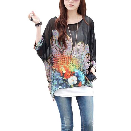 Écharpe Légère Multicolore Pour Femme – Mousseline Douce, Protection Solaire – Polyvalente été, Pique-nique, Voyage - 3