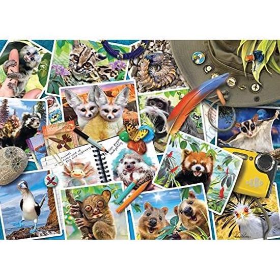 Puzzle Ravensburger 10689 Puzzles animaux se réunissent Puzzle Ravensburger 10689 Puzzles animaux se réunissent