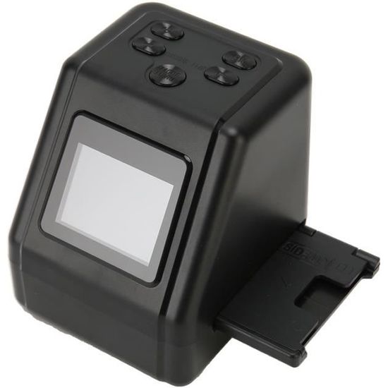 Scanner Diapositives Numérique 22MP Avec écran LCD 5 Pouces - Conversion Films 35mm/110 En JPEG