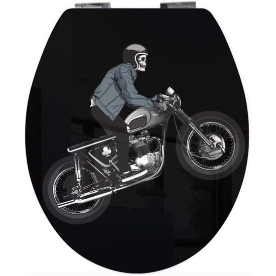 Abattant wc moto top