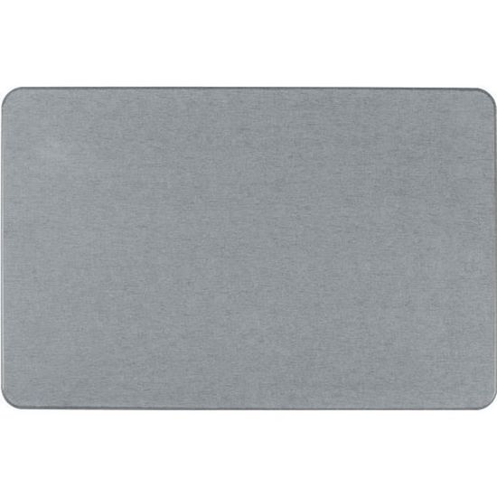 Tapis De Bain Antidérapant Super Absorbant Diatomite Tapis Salle De Bain Microfibre, Microfibre De Doux Séchage Rapide, Pour Portes De Salle De Bains, Salon (Gris, 43x80cm