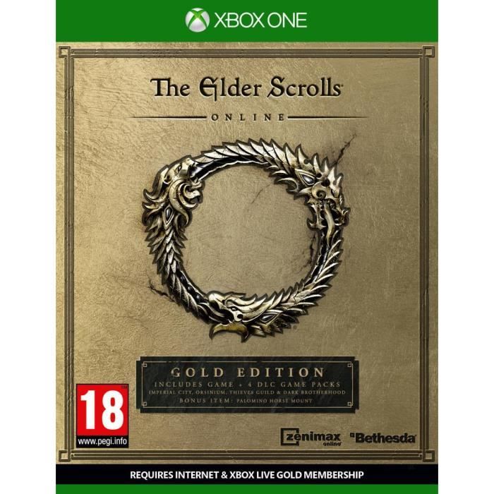 The Elder Scrolls Online Edition Gold Jeu Xbox One - 