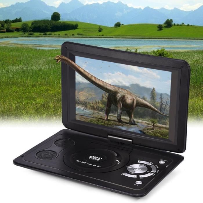 13.9 pouces Lecteur DVD de voiture HD Lecteur DVD Portable LCD 110-240V