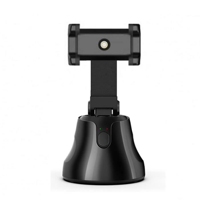Stabilisateur De Cardan pour Smartphone, Suivi Automatique Intelligent 360 Rotation Noir