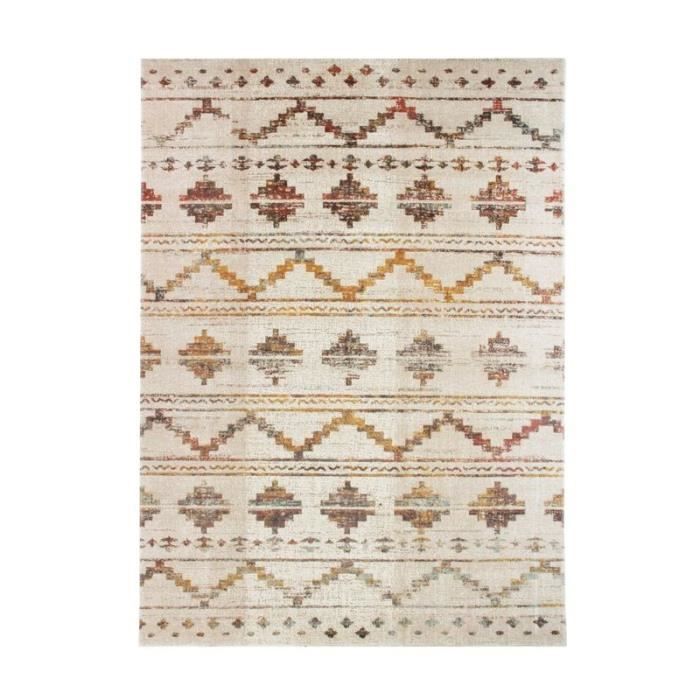 TAPIS BROCANTE SAHARA 160x230 BEIGE Beige