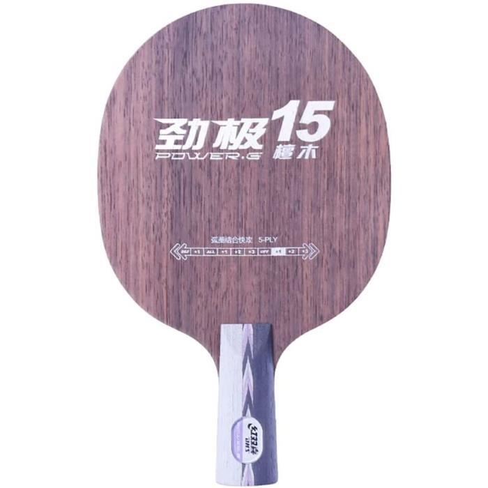 DHS Pagaie Professionnelle De Ping-Pong, Raquettes Pro Premium, pour Jouer en Tournoi, avec Sac De Rangement, pour Interm&eacu586