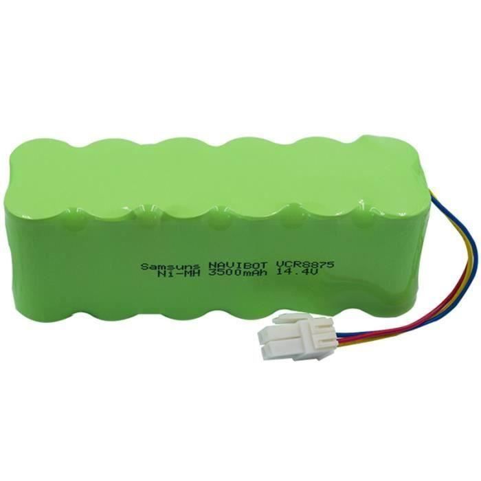14.4V Paquet Ni-Mh de Batterie Rechargeable de Robot D 'Aspirateur 3500Mah pour Samsung Navibot - S Rb8825 - 8840-8890 Ect