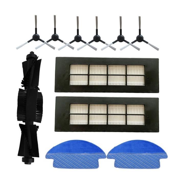 Accessoires pour aspirateur Proscenic LDS M6 R2, brosse latérale avec filtre HEPA et balai latéral~kit-3 GF2412