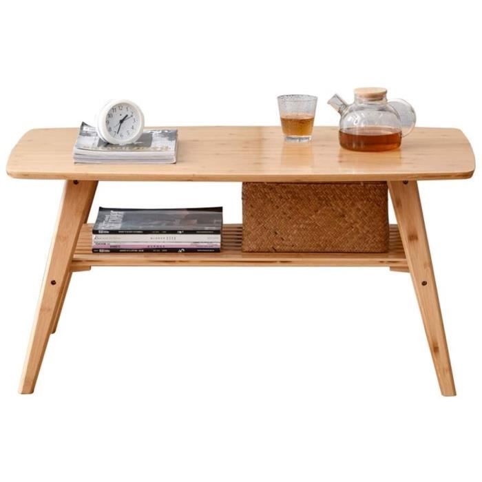 TABLE BASSE SALON DJPP Bureau, Table Basse de Style Japonais, Table À Thé Pliable Pour Petit Appartement Kungfu, Ta439