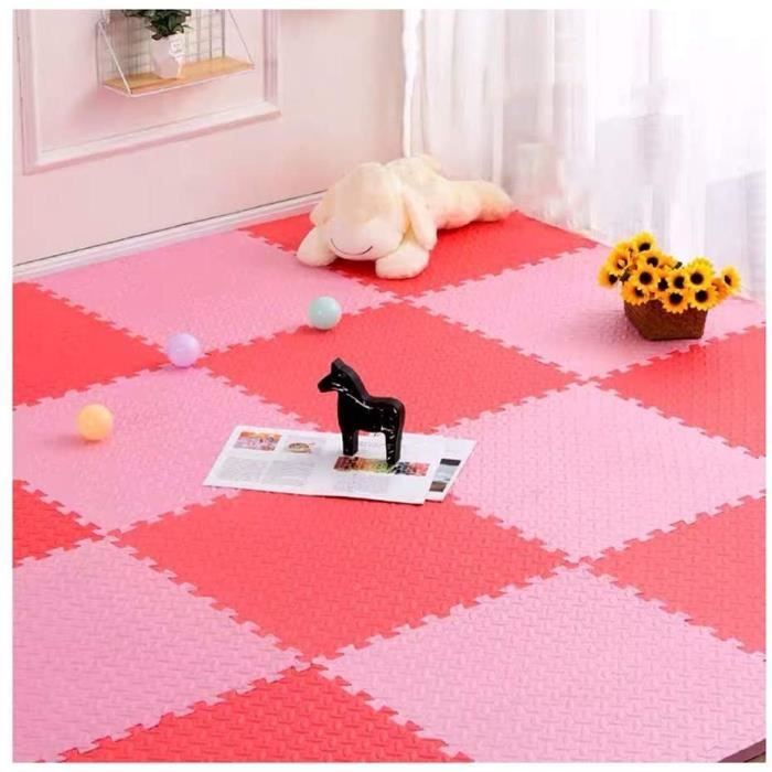 Puzzles de sol LFLFZH Tapis Mousse Enfant Tapis De Sol en Polyéthylène Imbriqué Intérieur Salon Extérieur Camping Gym, 1 320352