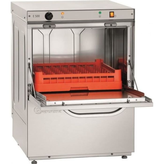 Lave vaisselle professionnel -panier 500x500 mm