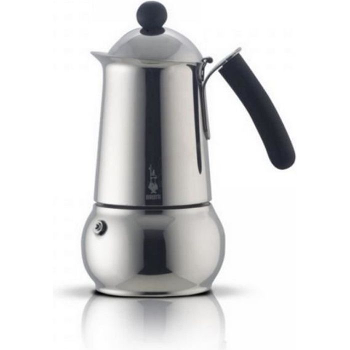 Bialetti - cafetière italienne 4 tasses inox - 0004642
