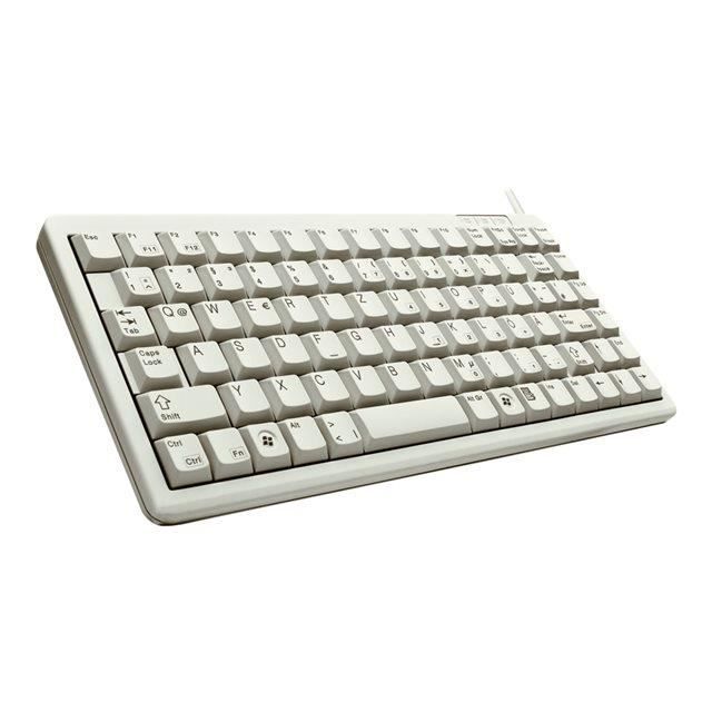 CHERRY COMPACT KEYBOARD G84-4100, LIGHT GREY, D…