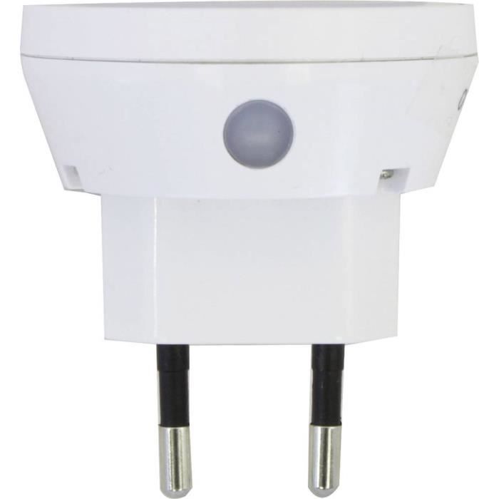 Veilleuse LED LightMe LM85229 rond 0.4 W orange blanc
