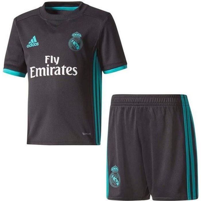 Nouveau Mini-Kit Officiel Enfant Adidas Réal de Madrid Away Saison 2017-2018