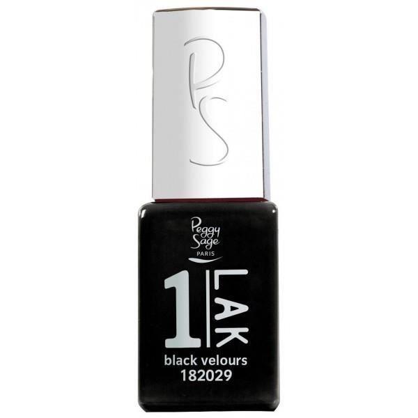 One-LAK 1-step gel polish black velours - 5ml
