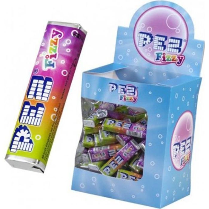 PEZ Boîte de 100 recharges fizzy