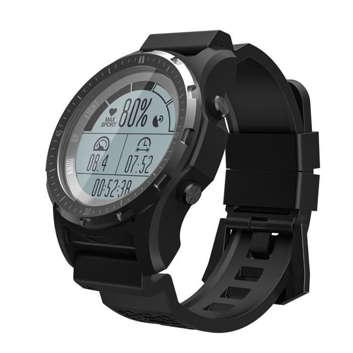 S966 Bluetooth GPS Sports de plein air Moniteur de fréquence cardiaque Montre intelligente Montre de sport