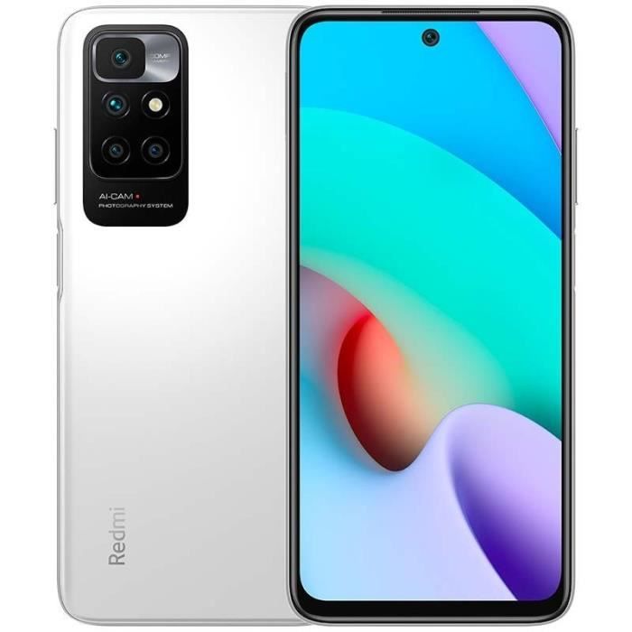 Xiaomi Redmi 10 2022 6 Go 128 Go Smartphone Blanc