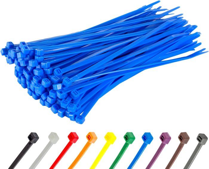 Collier De Serrage En Nylon 300 Mm × 4,8 Mm Attache Câble Plastique