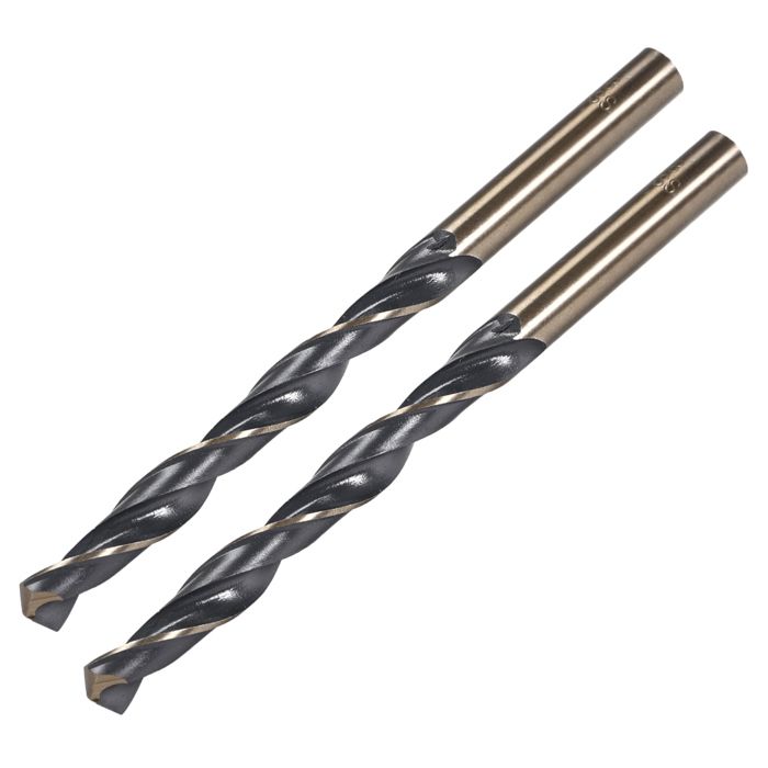 2 Forets Diamantés 2.5mm Pour Verre, Pierre, Carrelage - HSS, Longueur 25mm, Tige 2.3mm - Pour Perceuse, Outil Rotatif - 5