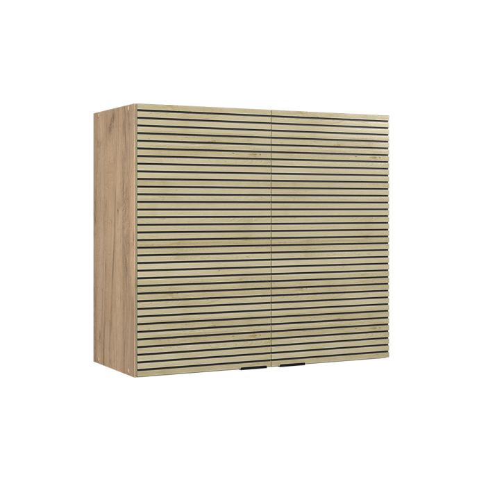 Armoire en verre Fame-Line Anthracite-or 80cm Vicco - Vicco