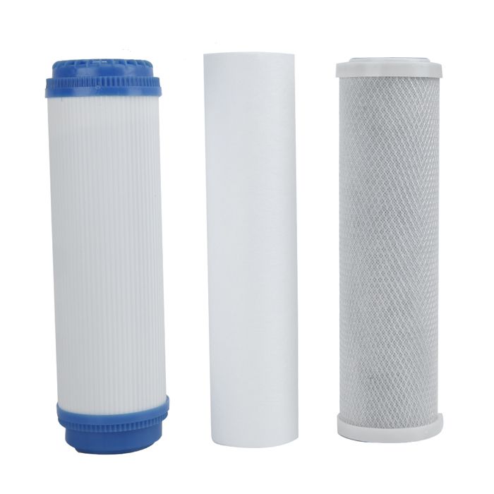 Cartouche de filtre à osmose inverse universelle de remplacement en 3 étapes pour purificateur deau domestique