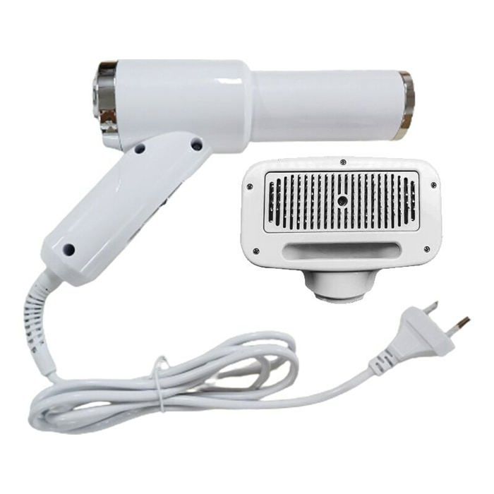 Comparer les prix de Peigne air chaud animaux 50/60Hz 300W max AC110-230V ABS/acier inoxydable blanc