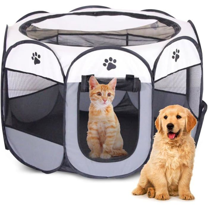 Enclos Pour Chat Pliable
