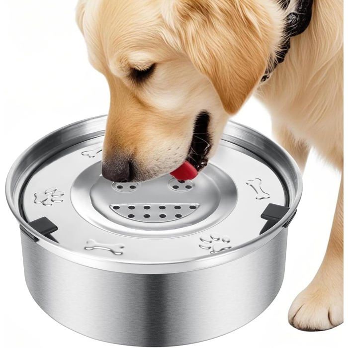 Comparer les prix de Gamelle anti-éclaboussures inox anti-goutte/renversement/débordement lave-vaisselle