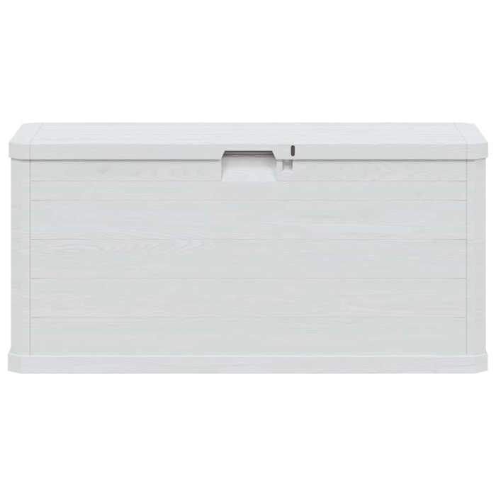 Gris Meuble dextérieur/Coffre jardinage - SARAZYJ - Boîte de rangement de jardin - 280 L - gris clair - Hot19473312