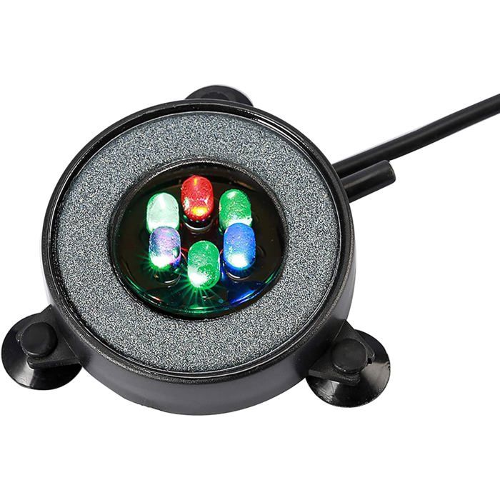 Bulleur LED multicolore - Belle commode - Changement de couleur automatique - Effet tour deau continue