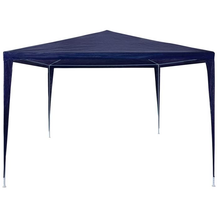 VIDAXL Tente de réception 3x4 m PE Bleu - (3x4x2.55 m) BONNE2164
