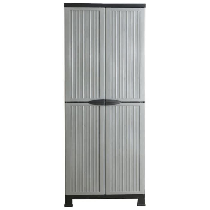 (8706)Moderne Cabinet en plastique 68x39x171 5 cm poid:12.5 kg