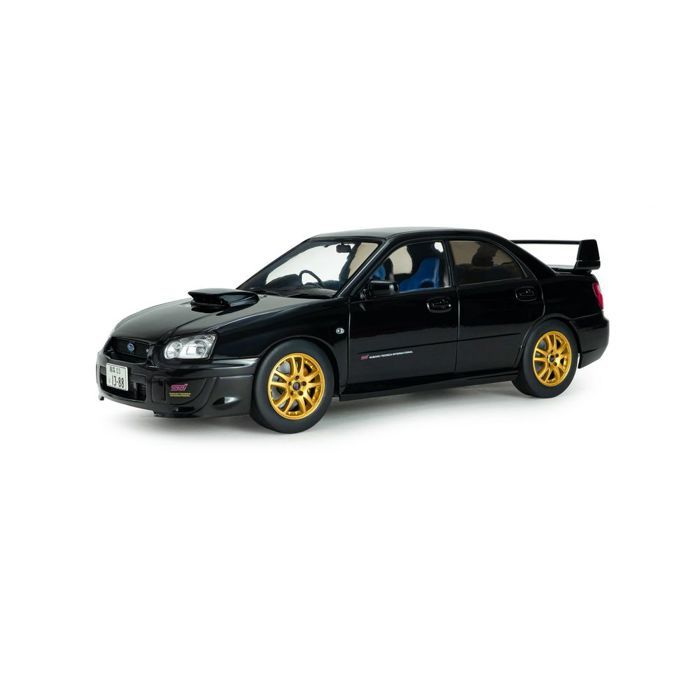 Véhicule miniature de collection - SOLIDO - Subaru Impreza WRX STI 2004 - Échelle 1/18 - Noir - Réf. S1812305