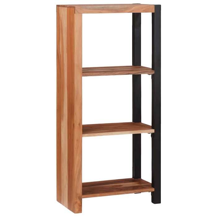 Étagère pour livres -Étagère Marron 50x30x110 cm - Bois d- acacia massif - design élégant - pour maison(78736）