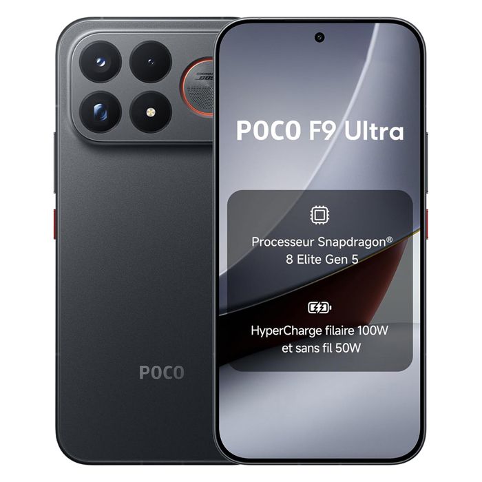 Smartphone POCO F9 Ultra RAM ROM Téléphone Portable Débloqué 5G